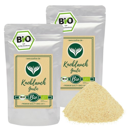 Bio knoblauch granulat - knoblauch,