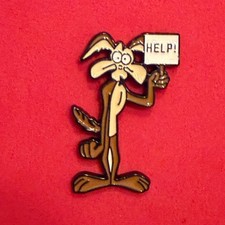 Pin Badge Anstecker, Wile E