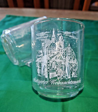 Glühweintassen STUTTGARTER WEIHNACHTSMARKT Glas 20 Stück vorhanden