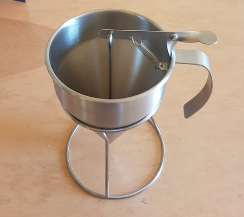 Kolben trichter dosierer - trichter,,