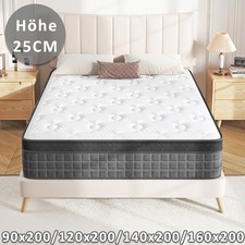 25cm Taschenfederkernmatratze