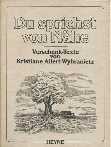 Sprichst von nähe - von,
