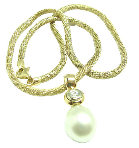 Damen brillant südsee - damen, perl