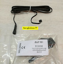 L&S LED Verbindungsleitung passend für 12 V Länge 1800 mm schwarz