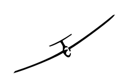 Aufkleber segelflugzeug - aufkleber,