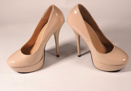 High heel pumps beige - high, pumps,