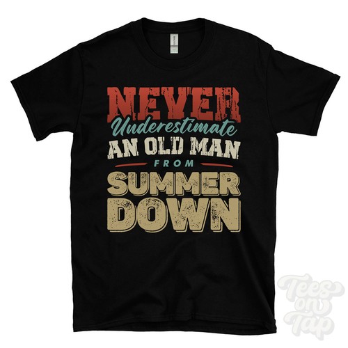 Shirt nie unterschätze - t-shirt,