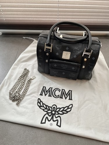 Mcm boston bag handtasche - boston, in