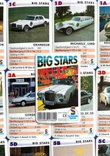 Auto-Quartett BIG STARS 1995