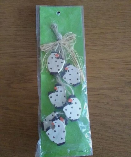 Osterdeko hühner weiß - hühner,