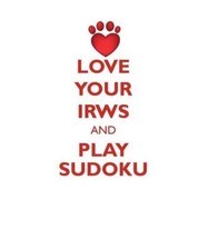 LOVE YOUR IRWS AND PLAY SUDOKU IRISH RED AND WHITE SETTER SUDOKU LEVEL 1 of 15, 