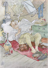 Original Zeichnung Karikatur