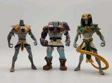 3 Actionfiguren Mummies Alive Kenner 1997 Ja-Kal, Armon, Wizard Rath