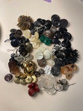 Vintage Knopfsammlung
