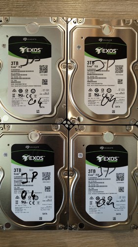 Seagate exos 3tb - 3tb, (7e8)