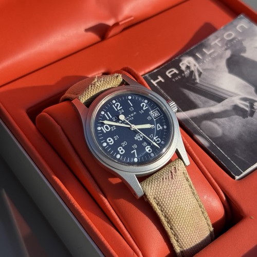 Hamilton khaki quartz 9797 - hamilton,