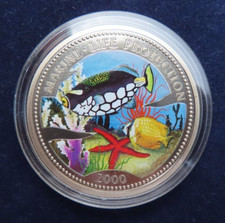 Kongo 5 Francs 2000 Marine