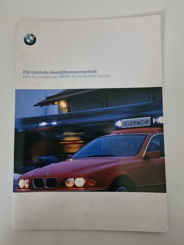 Bmw einsatzfahrzeuge 5er reihe - bmw,