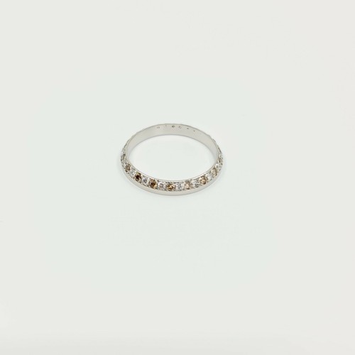 Palladium 950 ring mit - ring,