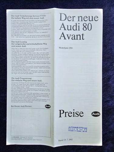 Audi avant auch - b4,