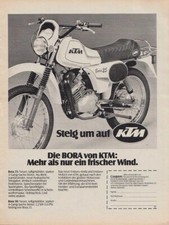 KTM Bora - Reklame Werbeanzeige Original-Werbung 1981