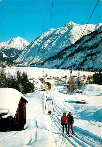 Holzgau panorama schlepplift - holzgau,