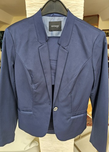 Teiliger anzug damen blau - 3,