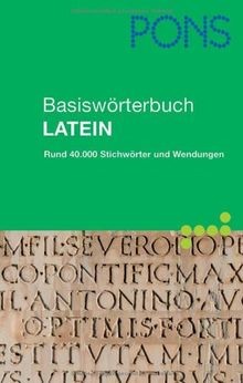 Pons basiswörterbuch latein - basiswörterbuch,