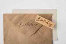 Einladung Stempel, Grußkarte