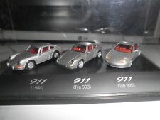 1:87 H0  Porsche 911 1964, Typ 993, Typ 996 (3 Modelle)  neuwertig in OVP