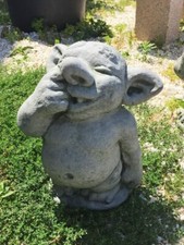 Gartenfigur „Troll Finger in