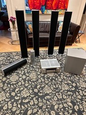 PIEGA Heimkinoanlage mit AVR DENON 3313-1xSubwoofer PS2 - 4xP4XL MKII - 1xCenter