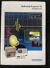 GRUNDIG Messtechnik Katalog 1994 90er 90s Oszilliskope Videogenerator 47 Seiten