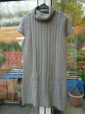 Damenpullover Pullover Pulli Strickpullover Strick Longshirt Gr. L