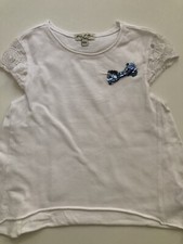 Eliane et Lena T-Shirt Shirt Weiß Gr. 4 104 TOP neuw