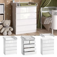 Wickelkommode "Emma", Weiß