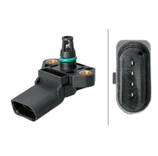 HELLA 6PP 009 400-471 Sensor Ladedruck 4-polig für VW Audi Ford 03G906051D