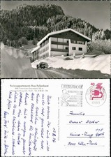 Tiefenbach-Oberstdorf (Allgäu)  Haus Falkenhorst Winter Mercedes Benz 1976