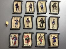 12 Originale WHW Abzeichen - deutsche Soldaten