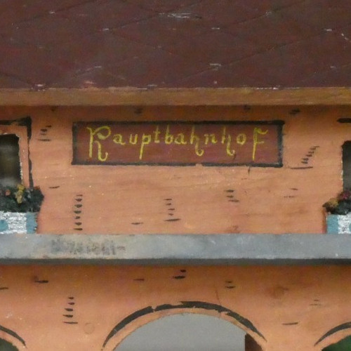 Uralter bahnhof weferlingen - bahnhof, "weferlingen"
