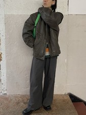 Lederjacke abnehmbare Ärmel