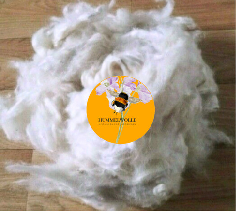 Hummelwolle nistmaterial - hummelwolle,