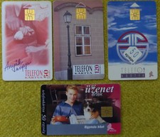 4 verschiedene leere