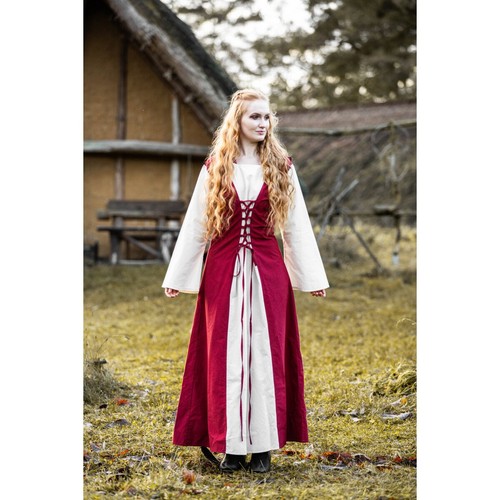 Mittelalter kleid rot natur - mittelalter,