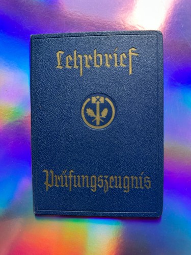 Alter lehrbrief - alter,