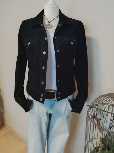Cordjacke esprit schwarz - esprit, s
