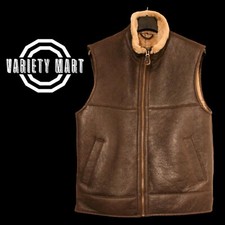 Herren Aviator Braun Schaffell