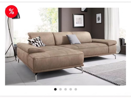 Ecksofa ottomane links - links, taupe