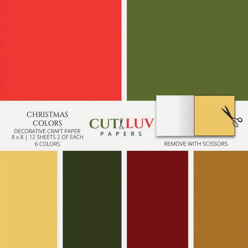 Cut luv papers christmas - cut, |