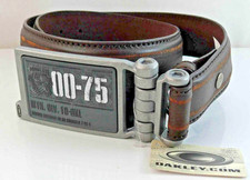 OAKLEY LEDER SCHWARZ GÜRTEL